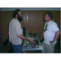 Erfahrungsaustausch mit Bòdi Tamàs vom Schachclub Eger/Ungarn 16.08.2007